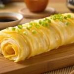 Une magnifique omelette japonaise : dashimaki tamago