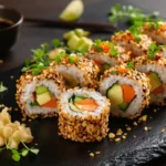 Des sushis réalisés avec du riz complet